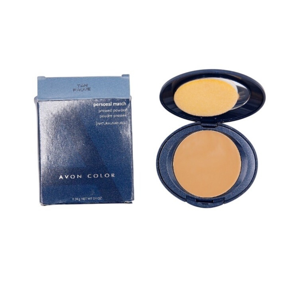 Avon - Color Personal Match Pressed Powder Natural - Tan‎ - 11.34 g / .4 oz